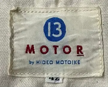 MOTOR NEW VINTAGE 데님 자켓 내추럴 모토