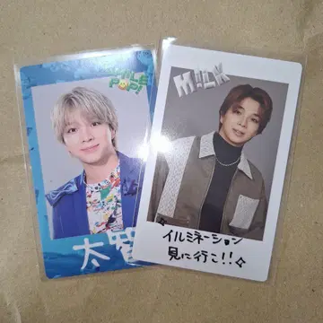 M!LK SMILE POP! 폴라로이드 트레이딩 카드 시오자키 타이치