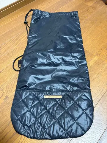 YONEX 블랙 퀼팅 라켓 백