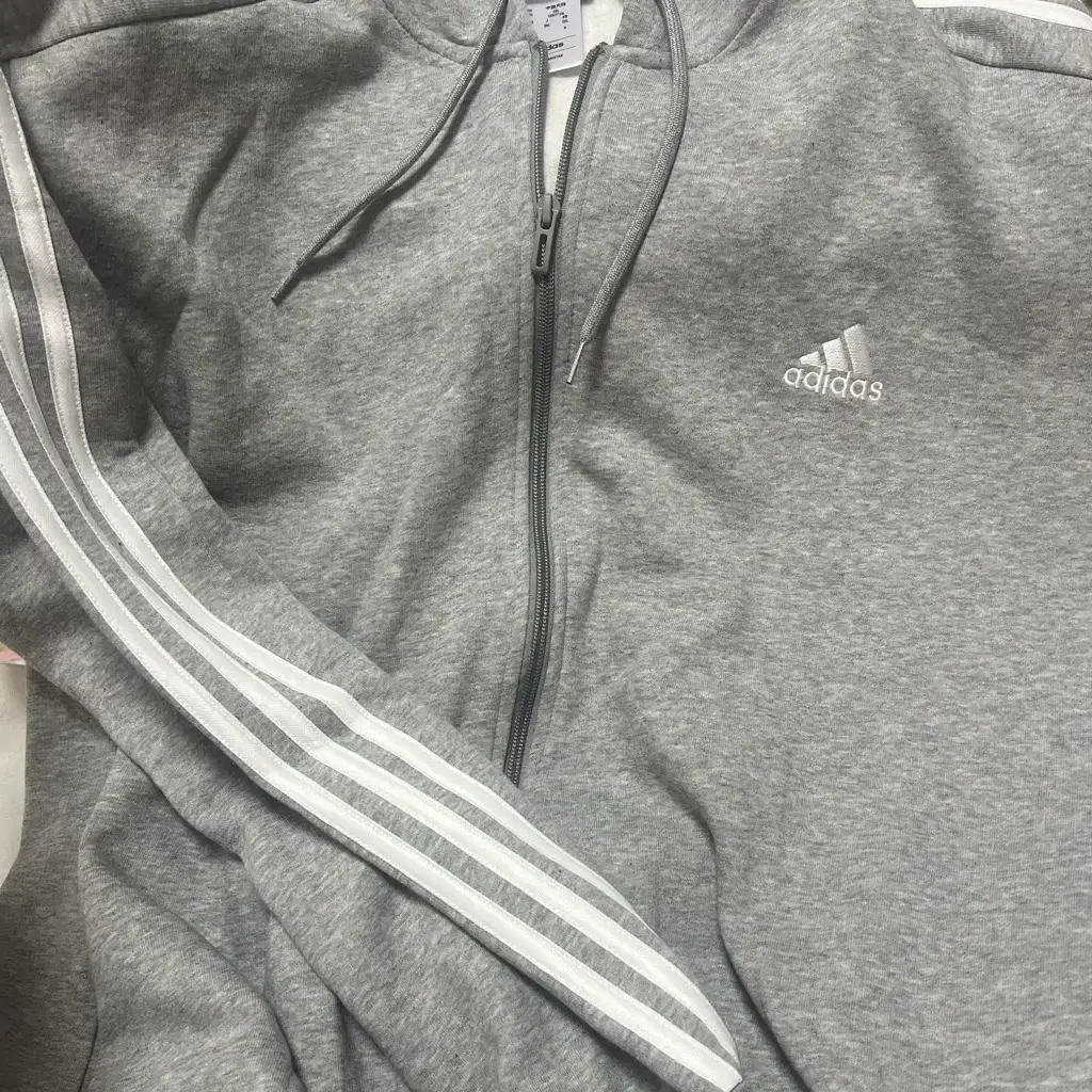 Adidas Hooded Zip-up Light Fleece