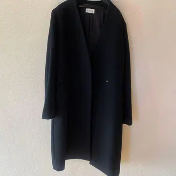 PLST 플라스테 롱 코트 노카라