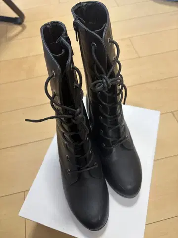 졸업식에! 평소에! 블랙 부츠 23cm