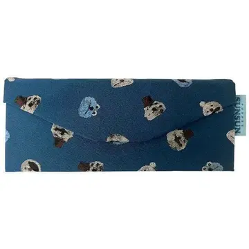 퍼펫 순순 접이식 안경 케이스 자카드 귀여운 캐릭터