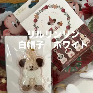 디즈니 키체인 릴린린 화이트 컬러