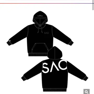 소드 아트 온라인 -에그스크로니클- 풀오버 후드티