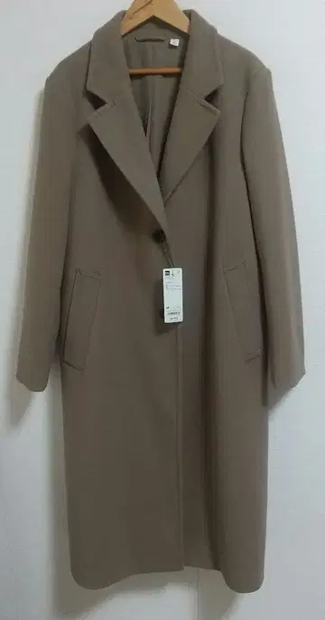 코지 멜톤 테일러드 코트 브라운 여성용 M 택 포함