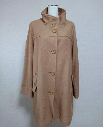 새상품급! 베이지 가을/겨울 트렌드 여성용 코트 XL 사이즈