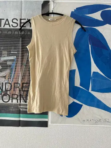 [ AURALEE ] GAUGE SHEER RIB TANK