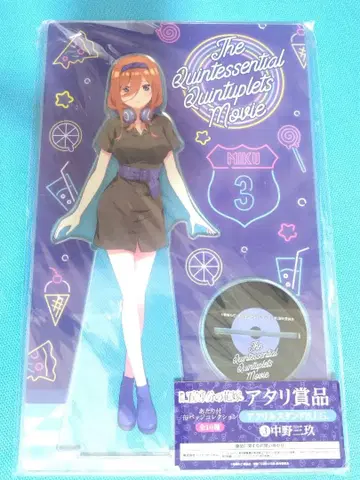 5등분의 신부 나카노 미쿠 아크릴 스탠드 BIG