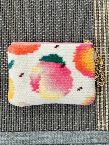 페이러 키앤카드 파우치 피치 도트