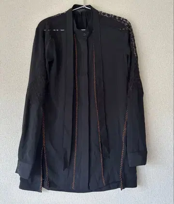 [ rag &bone ] 블랙 타이 셔츠