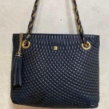 BALLY 퀼팅 가죽 숄더