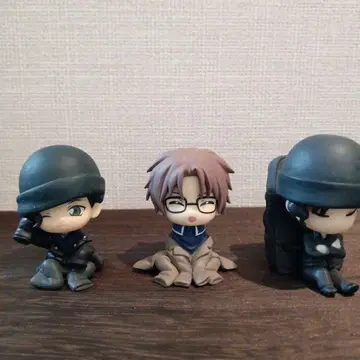 명탐정 코난 꼬마 캐릭터 피규어 3체 세트 (이상윤, 최수현)