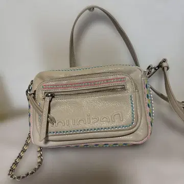 데시구알 desigual 자수 미니 숄더