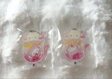 산리오 커스텀 아크릴 참 코기뮨 세트