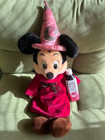 미키마우스 마법사 봉제 인형 레트로 쇼와 앤티크 골동품