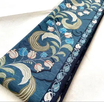 기모노 모던 마시마세 하나 스즈란 장척 블루