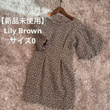 [ 미사용 새상품 ] Lily Brown 원피스 사이즈 0