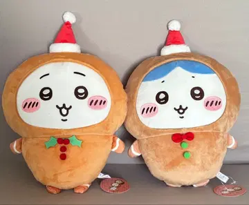 치이카와 (먼작귀) 크리스마스 진저맨 BIG 봉제 인형 치이카와 하치와레