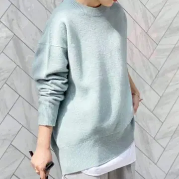 Spick & Span 캐시미어 울 크루 풀오버