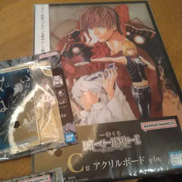 데스노트 제일복권 C상 아크릴 보드 H상 3종 G상 1종 5점