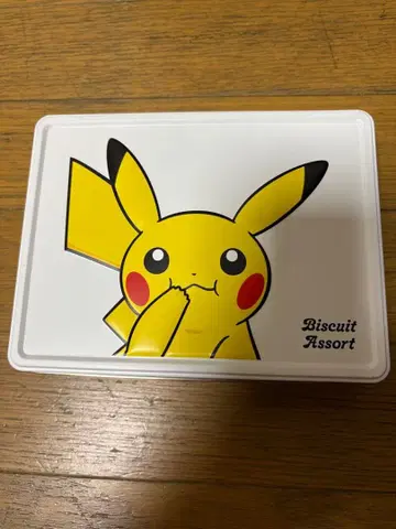 피카츄 비스킷 모듬 캔