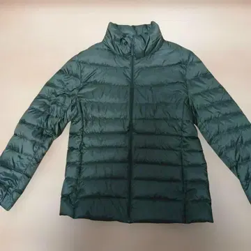 새상품급 UNIQLO 다운 자켓 XL 다크 그린