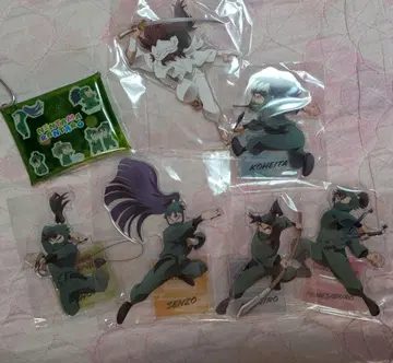 닌타마 군사 Blu-ray 특전 아크릴 스탠드 세트 이사쿠 제외