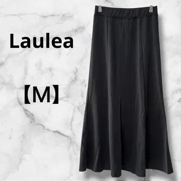 0379 라우레아 플레어 스커트 머메이드 블랙 미 실루엣