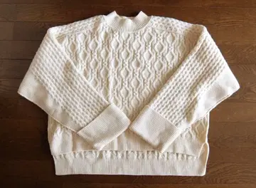 wrapinknot 케이블 무늬 니트