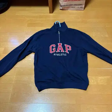 GAP 하프 지퍼 트레이닝복 네이비