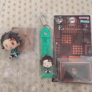 카마도 탄지로 귀멸의 칼날 제일복권 키링 쵸코놋코 피규어