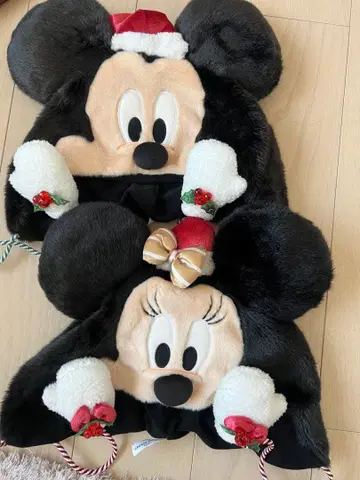 미키 미니 크리스마스 모자