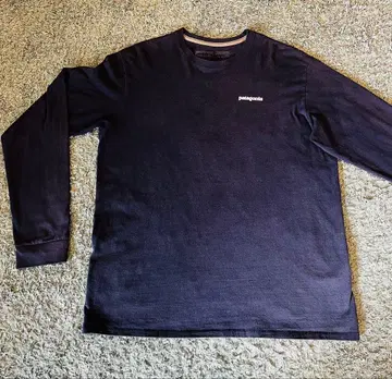 patagonia 남성용 롱 슬리브 P-6 로고 레스폰시빌리티 M