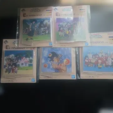 드래곤볼 E상 아크릴 스탠드 5종