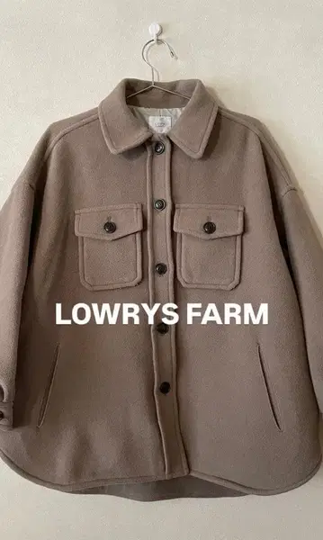 LOWRYS FARM 메리노 CPO 자켓 메리노울 아우터