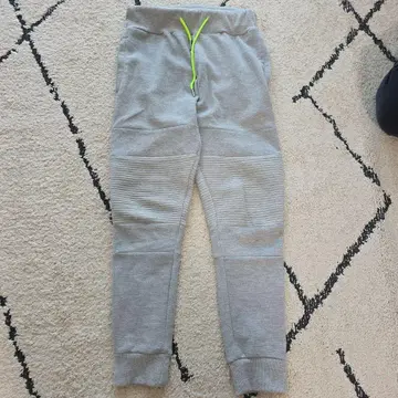 그레이 조거 팬츠 드로우 스트링 포함