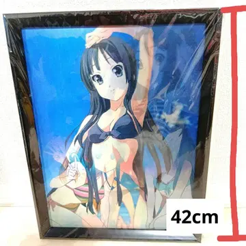 케이온! 포스터 3D 입체 각도에 따라 캐릭터가 변하는 포스터