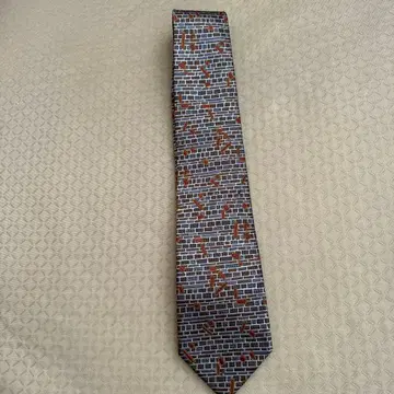 TAYA 벽돌 무늬 넥타이