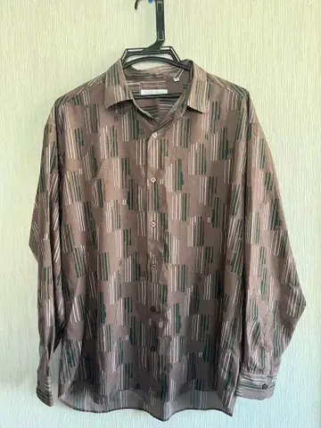 THE SHOP TK 레귤러 핏 패턴 셔츠