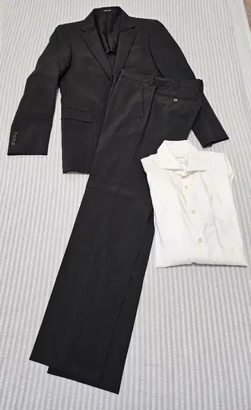 COMME CA MEN 비즈니스 정장 세트 L 블랙
