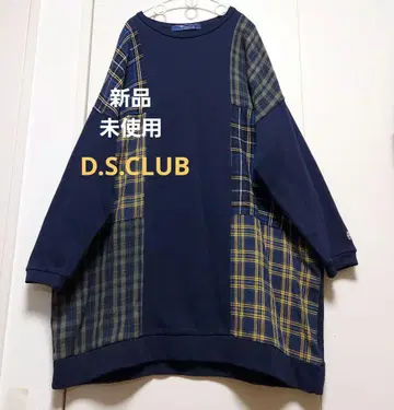 미사용 새상품 D.S.CLUB 드럭 스토어즈 튜닉 트레이닝복
