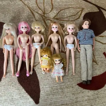 리카짱 인형 5체 외 3체 총 8체 세트