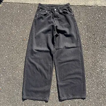 ZARA 엑스트라 배기 데님 EU38