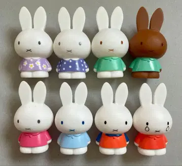 미피 miffy 소프트 비닐 마스코트 손가락 인형 묶음 판매