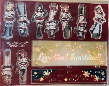 러브 라이브! 선샤인!! 집합 아크릴 디오라마 징글벨이 멈추지 않아