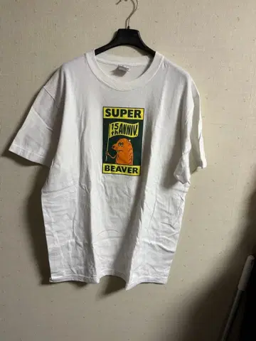 SUPER BEAVER 15주년 기념 T셔츠 L사이즈