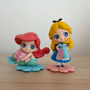 Qposket Sweetiny 아리엘+원더랜드의 앨리스 2체
