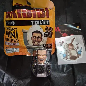 SKIBIDI TOILET 미스터리 피규어 스키비디 화장실