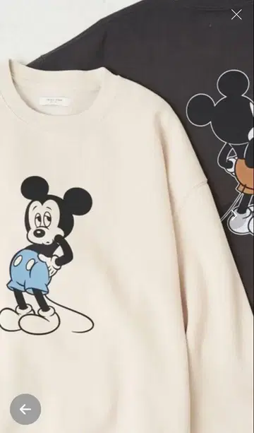 FREAK'S STORE [ Disney ] 맨투맨 내추럴